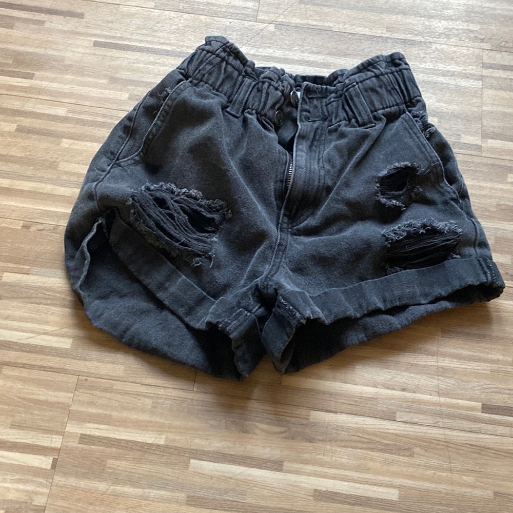 Black shorts